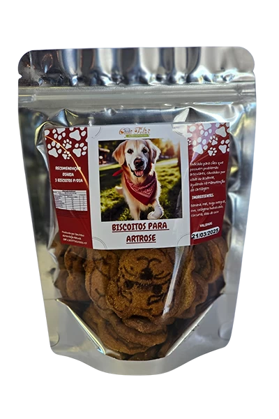 Biscoitos Funcionais para Artrose 100g Biscoitos Funcionais para Artrose 100g - Imagem 1