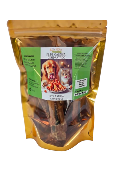 produto3 Pé de Galinha Desidratado com 5 unidades - Imagem 1